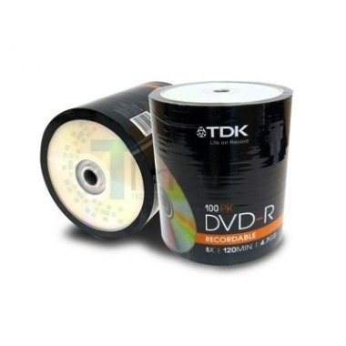 DVD-R 4.7GB 16X CROMAX TORRE DE 100 UND.