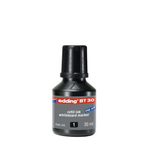 TINTA EDDING BT-30 NEGRA 30ML P/MARCAD. PIZARRA