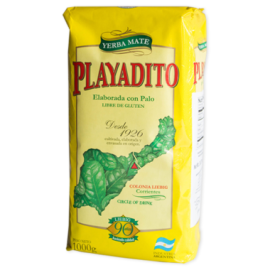 YERBA MATE PLAYADITO 1KG SUAVE