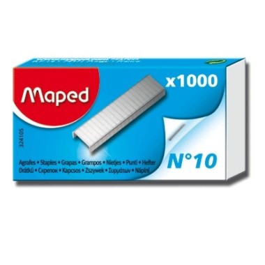 BROCHES MAPED NÂ°10 X 1000 UNIDADES
