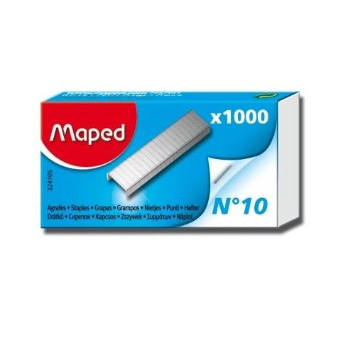 BROCHES MAPED NÂ°10 X 1000 UNIDADES