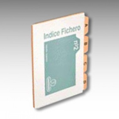 INDICE P/FICHERO NÂ° 2 ALFABETICO