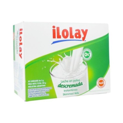 LECHE ILOLAY DESCR. SOBRES 30UND X 5GR POLVO