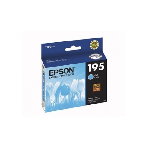 TINTA EPSON 195 CIAN T195220-AL 210PAG.