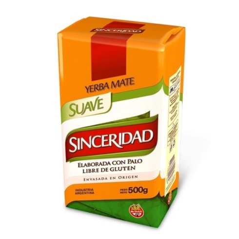 YERBA MATE SINCERIDAD 500 GRS.