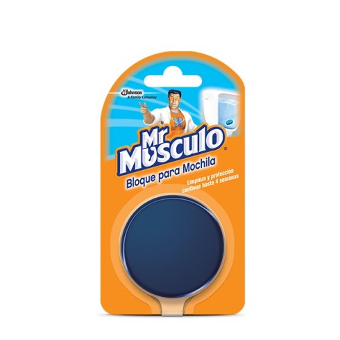 BLOQUE P/MOCHILA INODORO MR. MUSCULO 40GR.